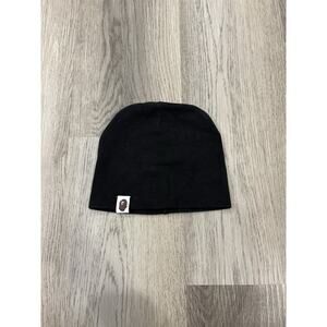 A Bathing Ape BAPE Black Skinny Skullcap Beanie Youth Unisex Kids